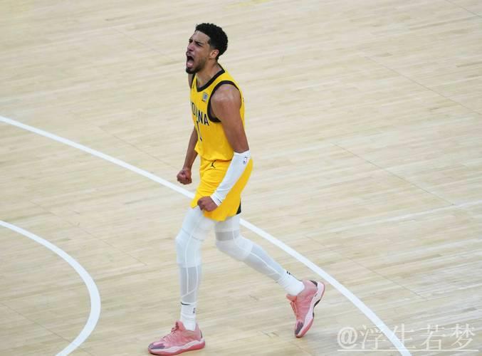 6月12日总决赛：步行者对决雷霆 哈利伯顿精彩表现